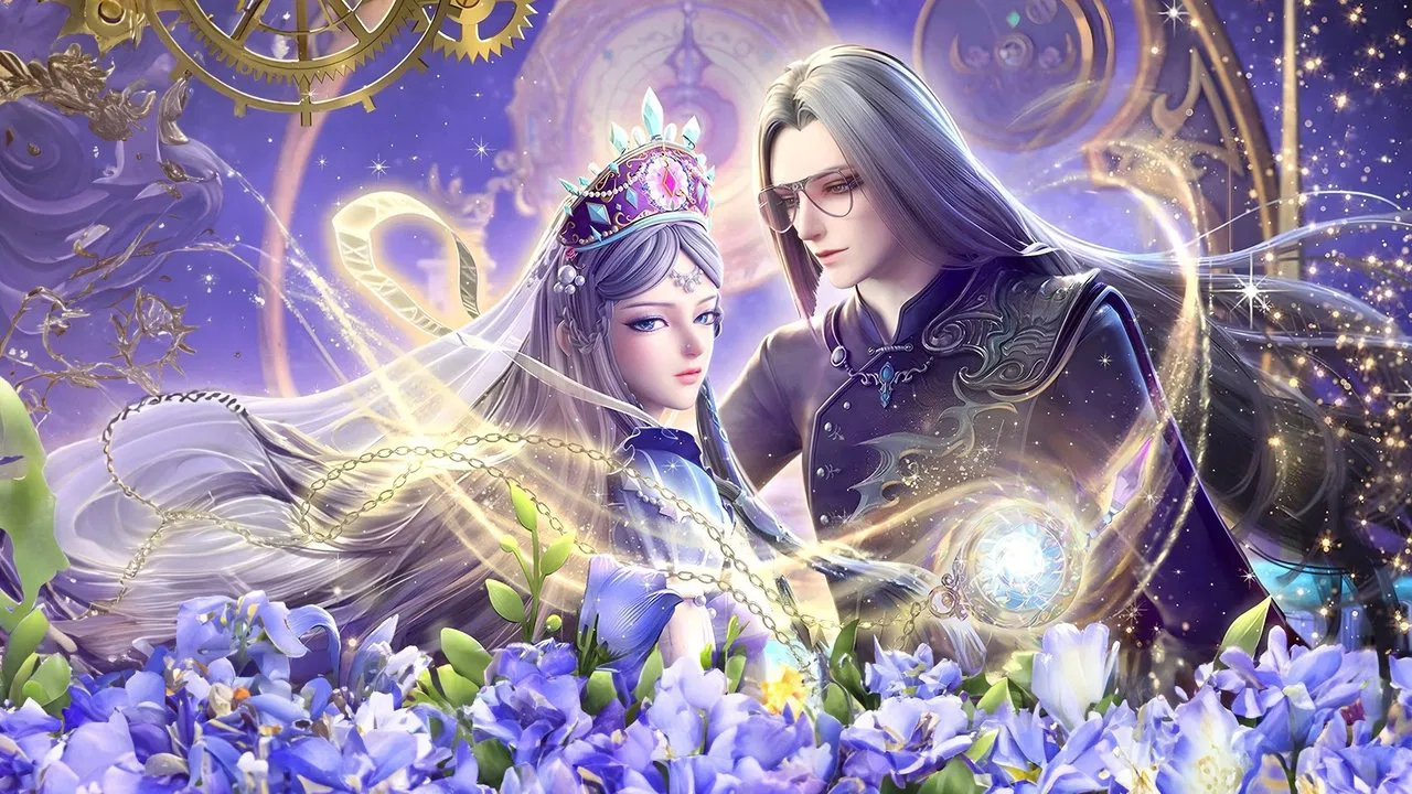 Ye luo Li Shi Jian Yu backdrop