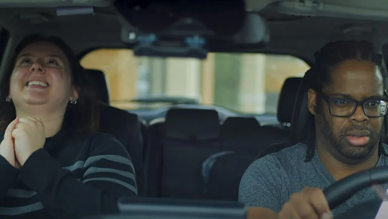 Sinfluencer backdrop