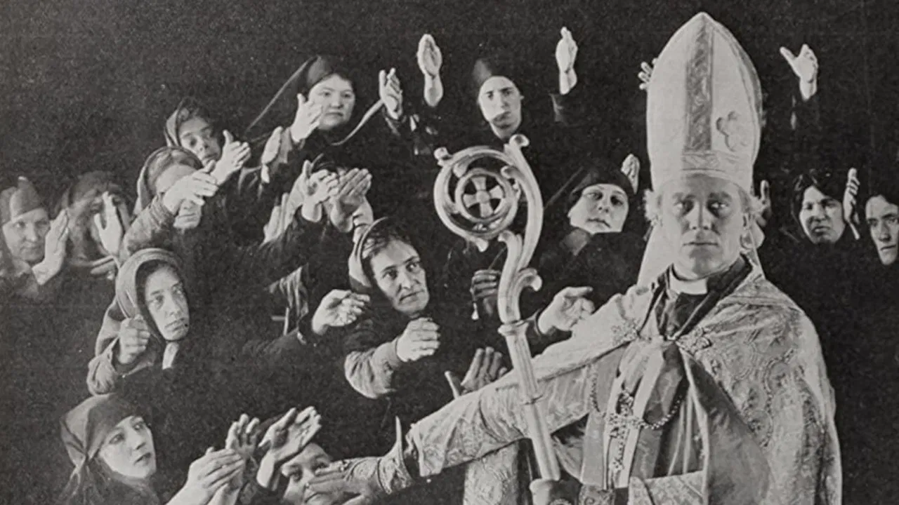 The Cross Bearer backdrop