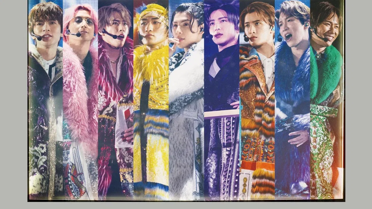 Snow Man 1st DOME tour 2023 i DO ME backdrop