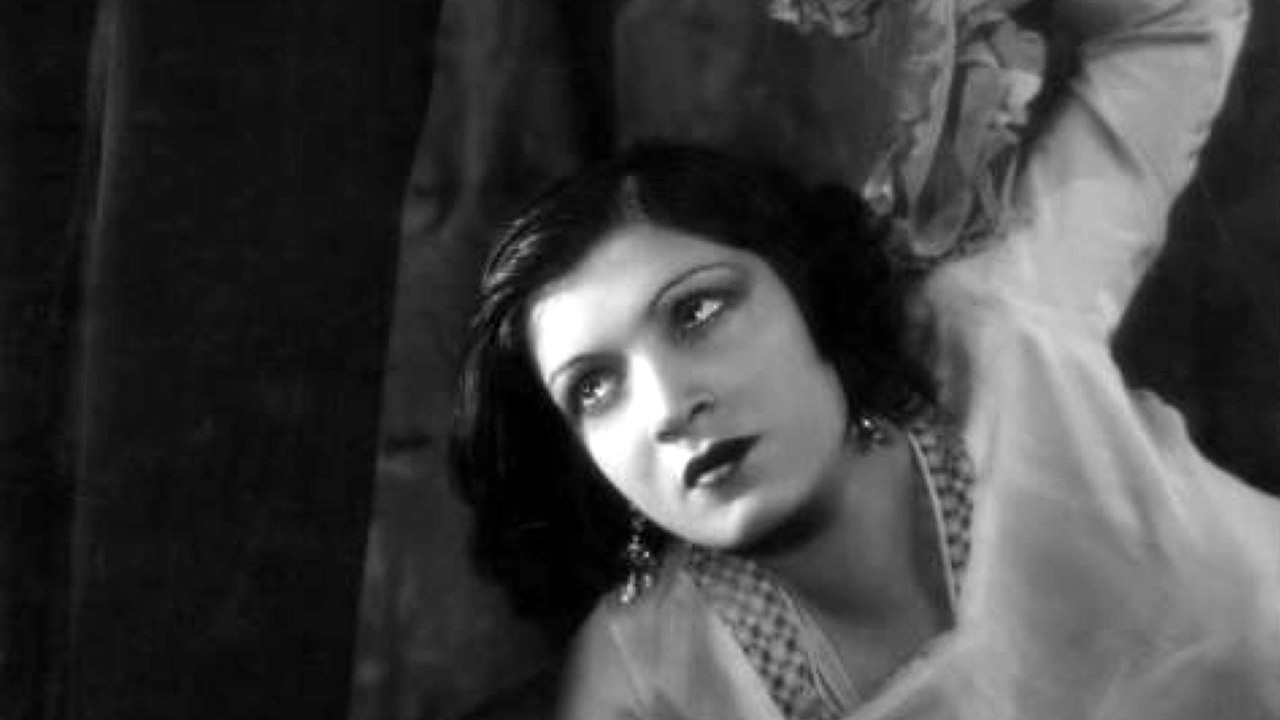 The Woman and the Puppet backdrop