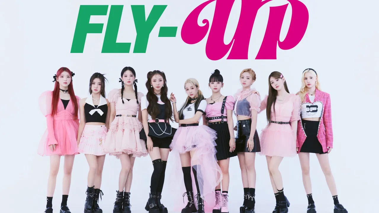 Kep1er Japan Debut Showcase Live FLY-UP backdrop