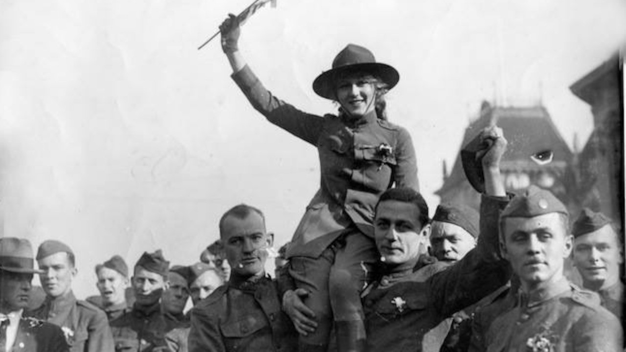 All-Star Production of Patriotic Episodes for the Second Liberty Loan backdrop