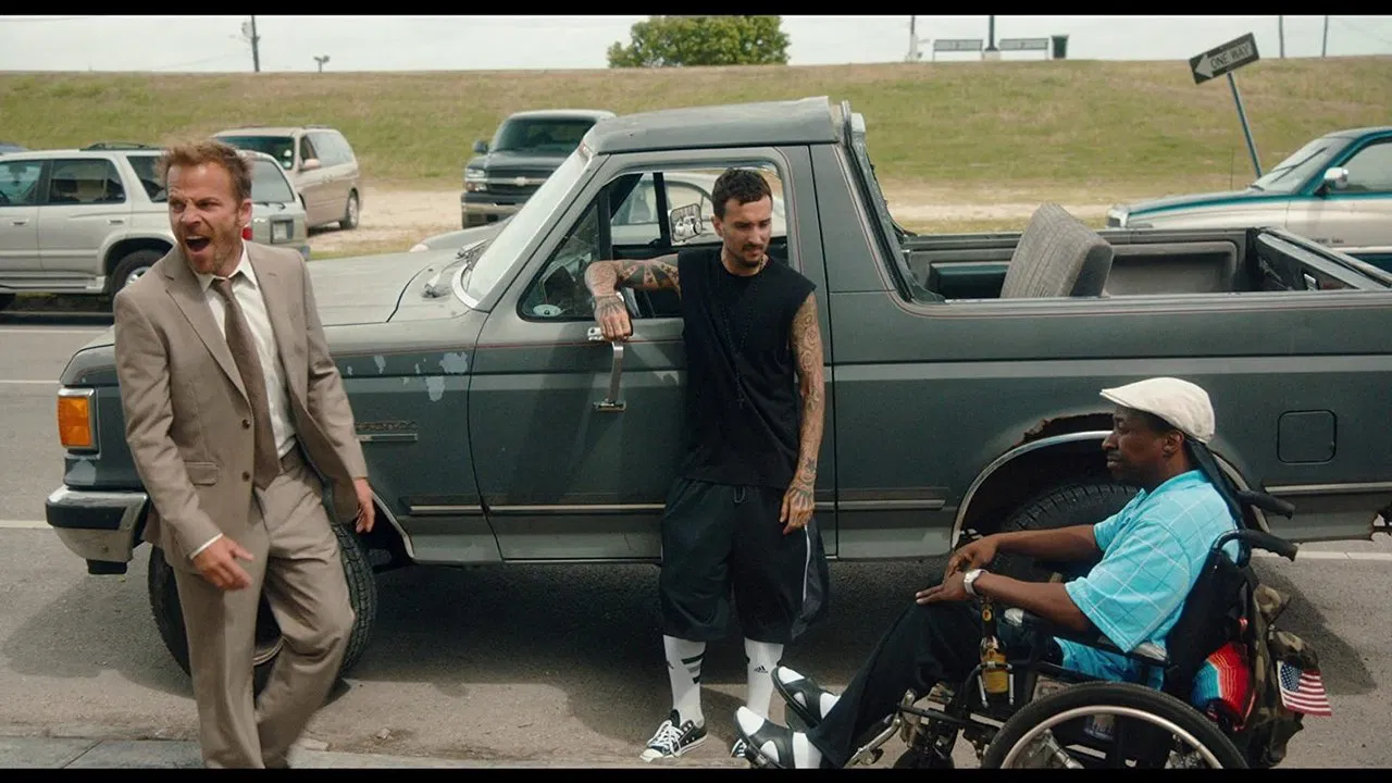 American Hero backdrop