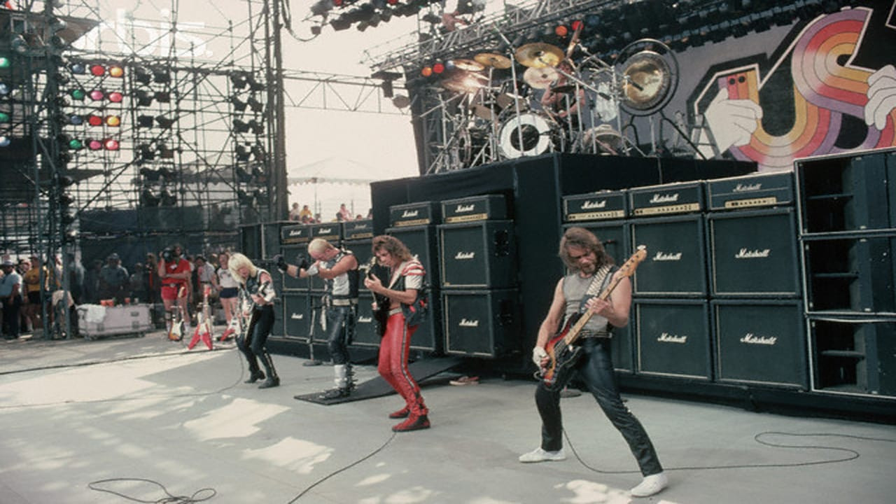Judas Priest: Live at the US Festival backdrop