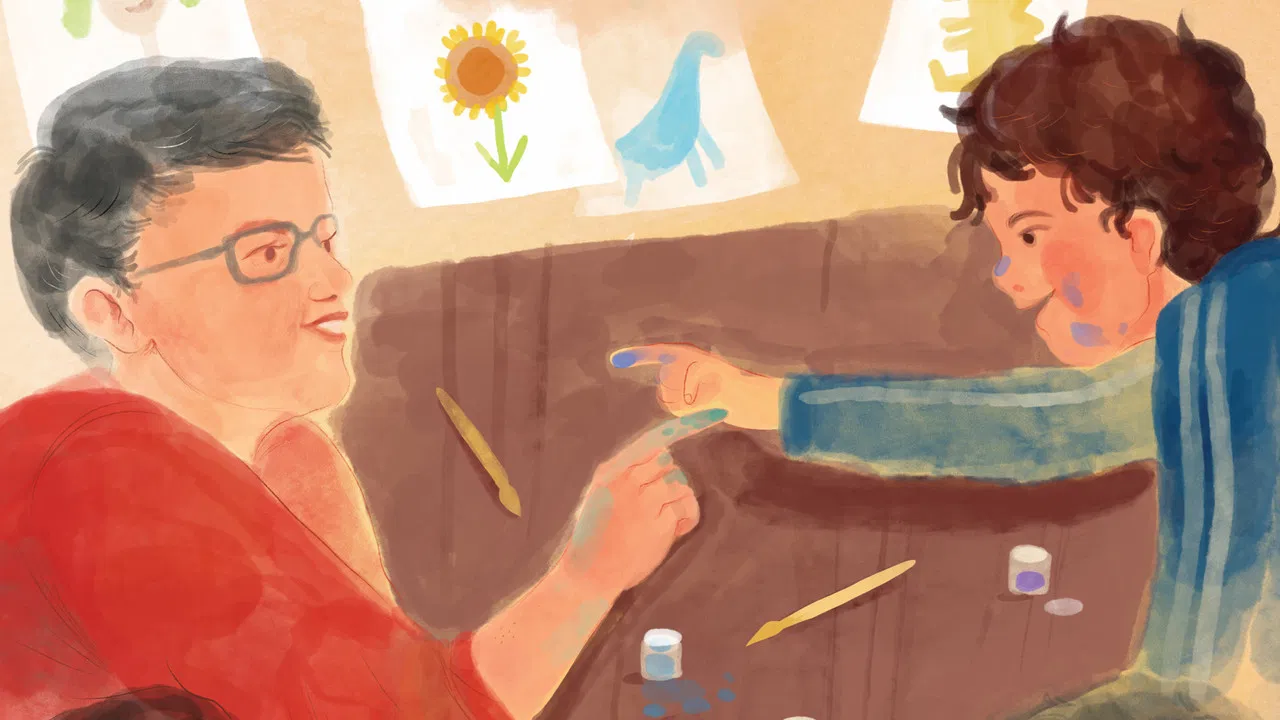 From the Heart backdrop