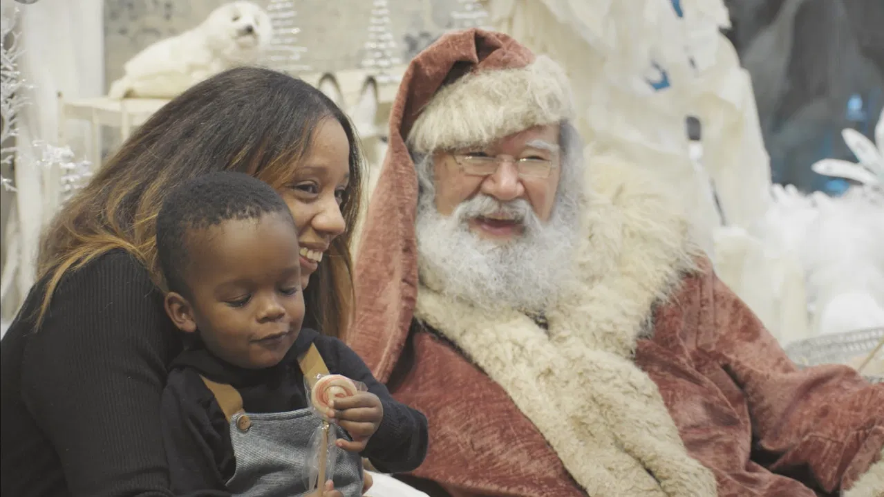 Miracle on 19th Street backdrop