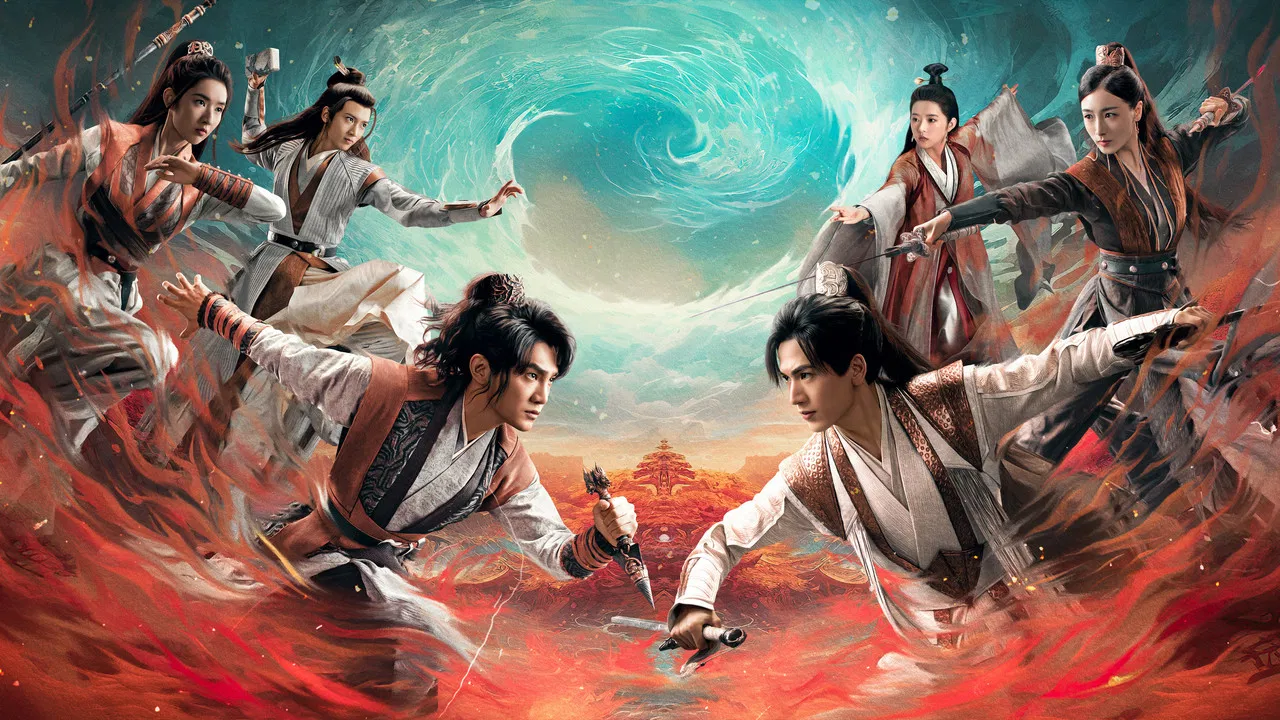 Tiger and Crane backdrop