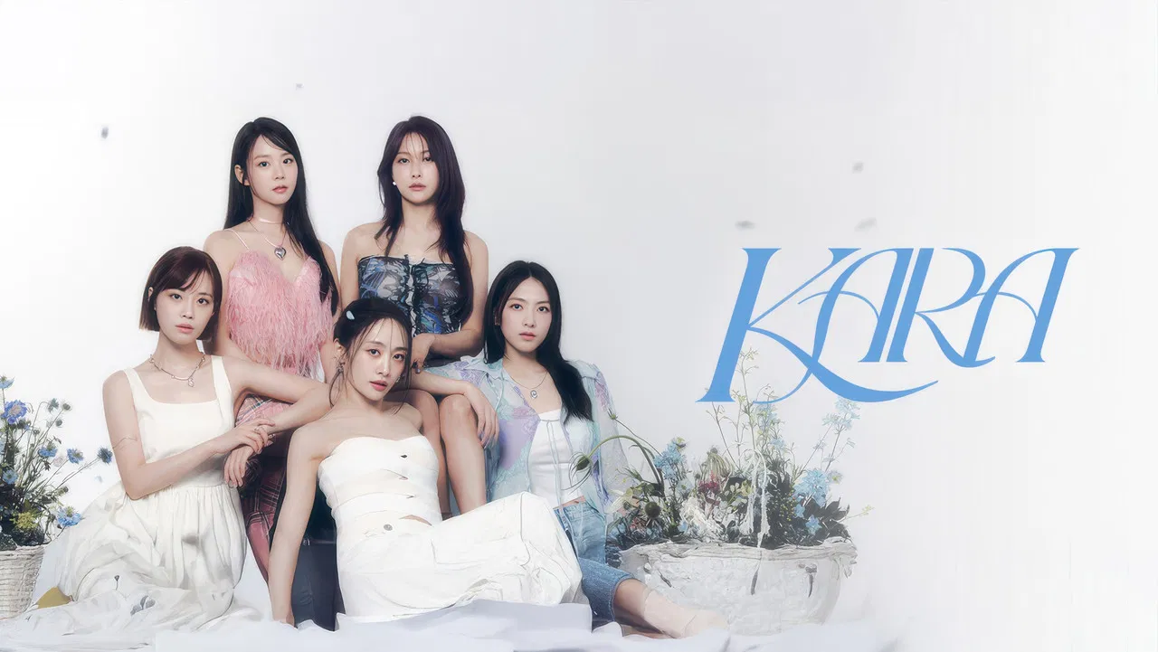 KARA The 3rd Japan Tour 2014 KARASIA backdrop