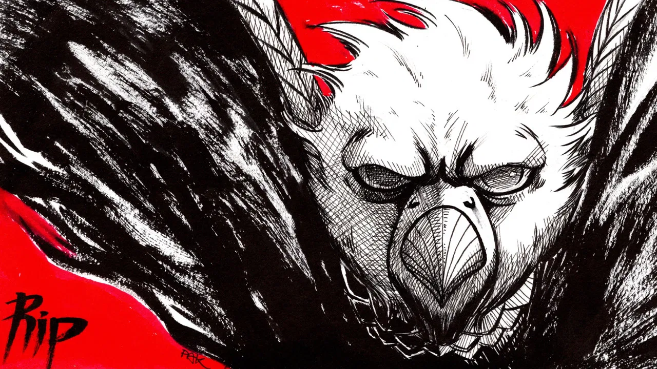 Rip the Falcon backdrop