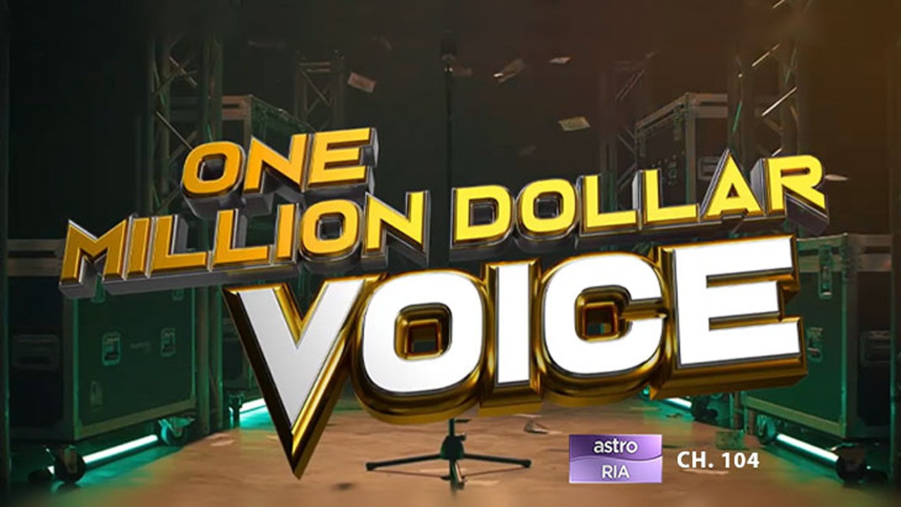 One Million Dollar Voice backdrop