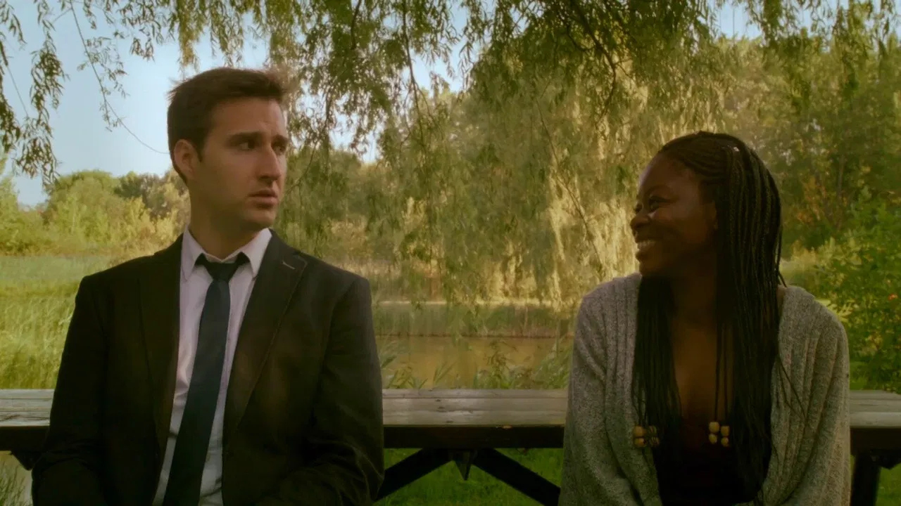 Waiting for April backdrop