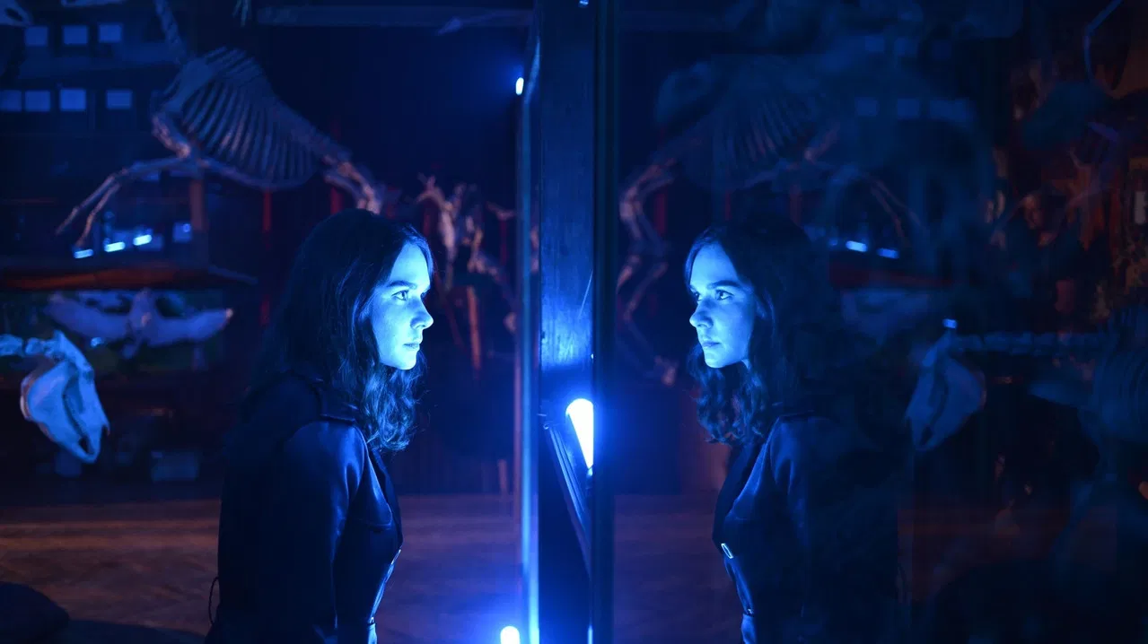 The New Order backdrop