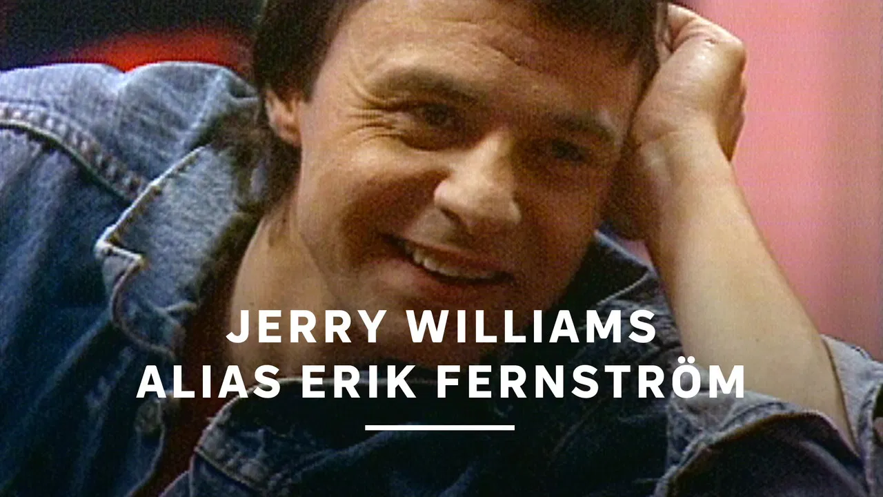 Jerry Williams alias Erik Fernström backdrop