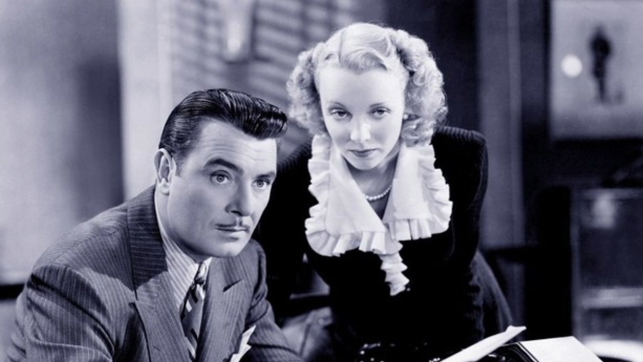 The Man Who Talked Too Much backdrop