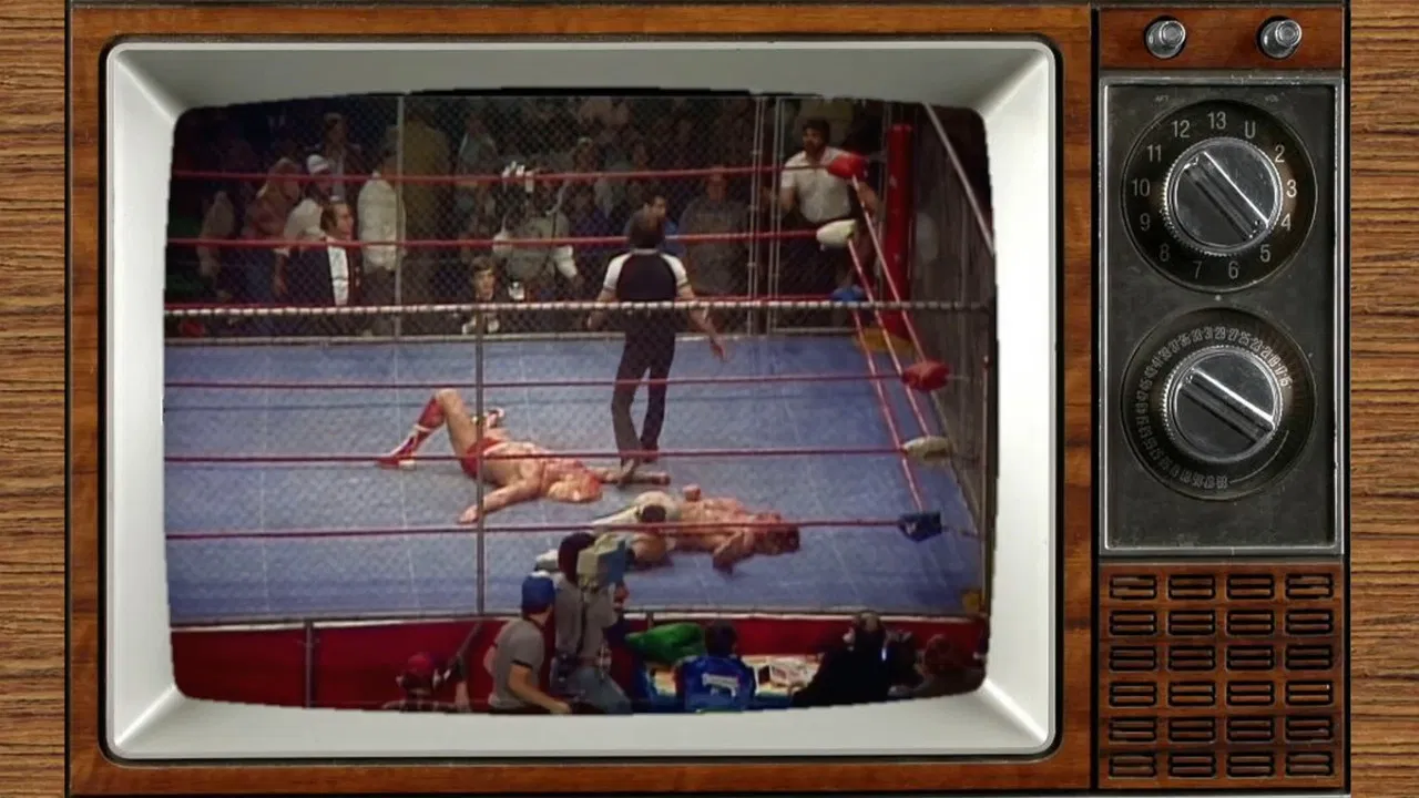 WCCW - Christmas Star Wars '82 backdrop