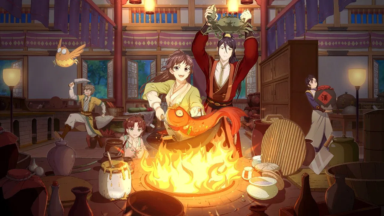 Cinderella Chef backdrop