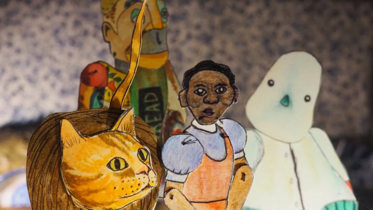 The Wonderful Wizard of Oz backdrop