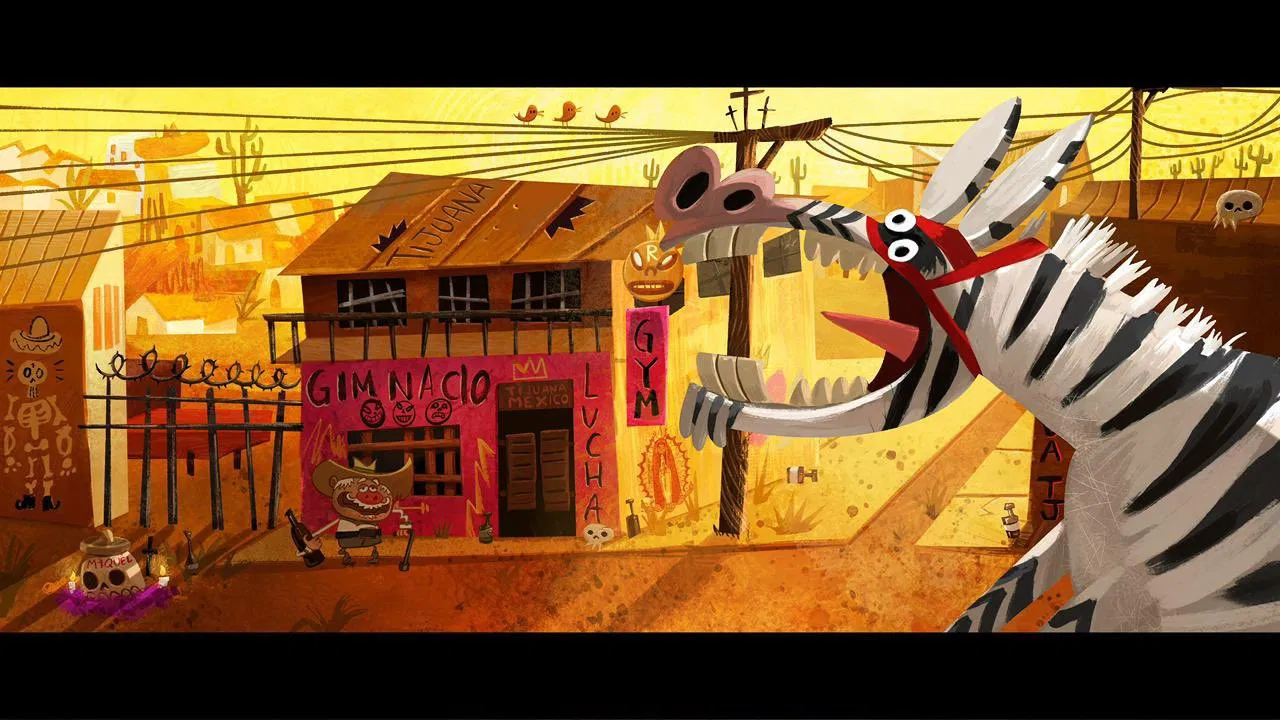 La Venganza Rodríguez backdrop