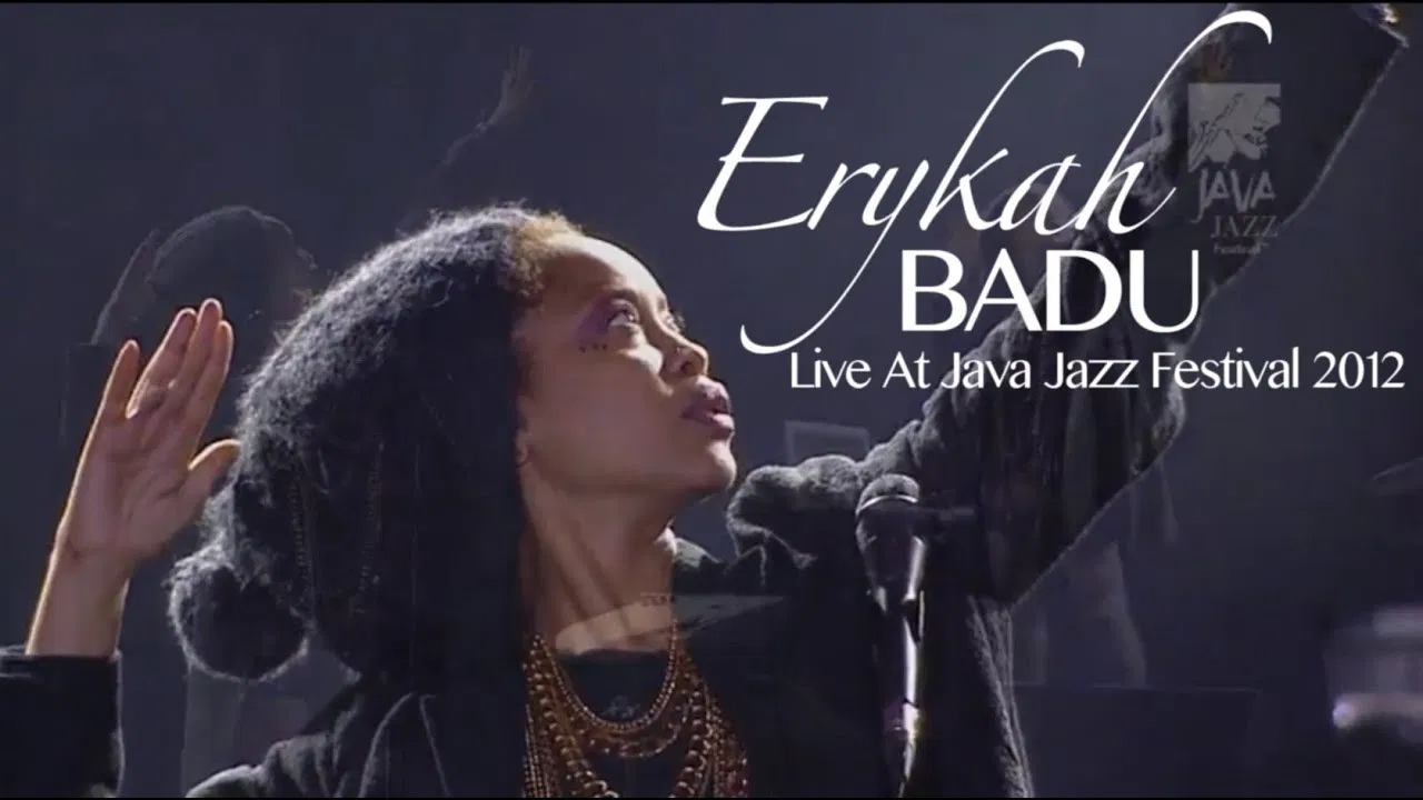 Erykah Badu - Live At Java Jazz Festival backdrop