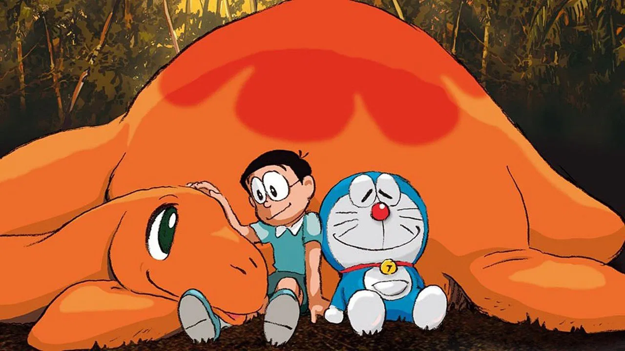 Doraemon: Nobita's Dinosaur backdrop
