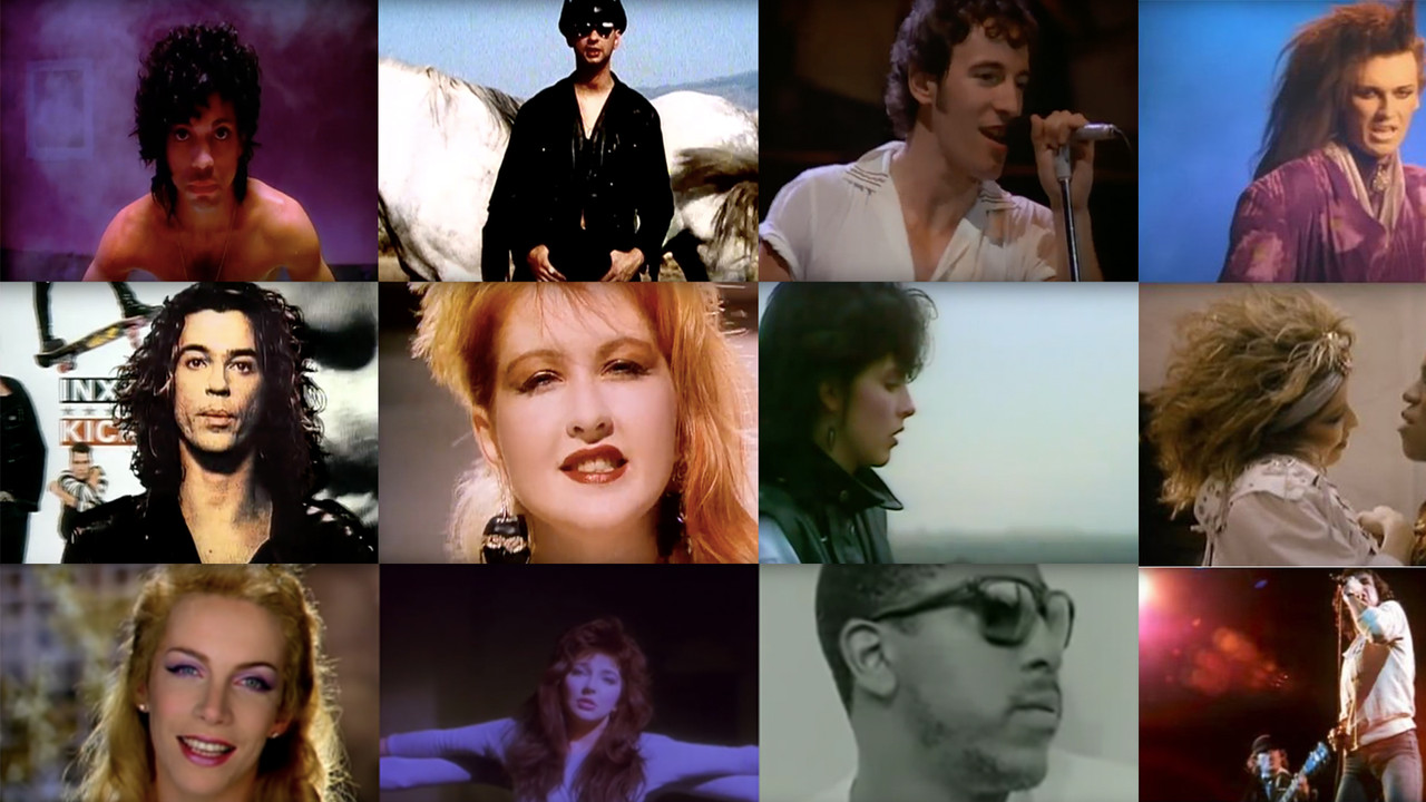 Back to the 80's 1981 backdrop