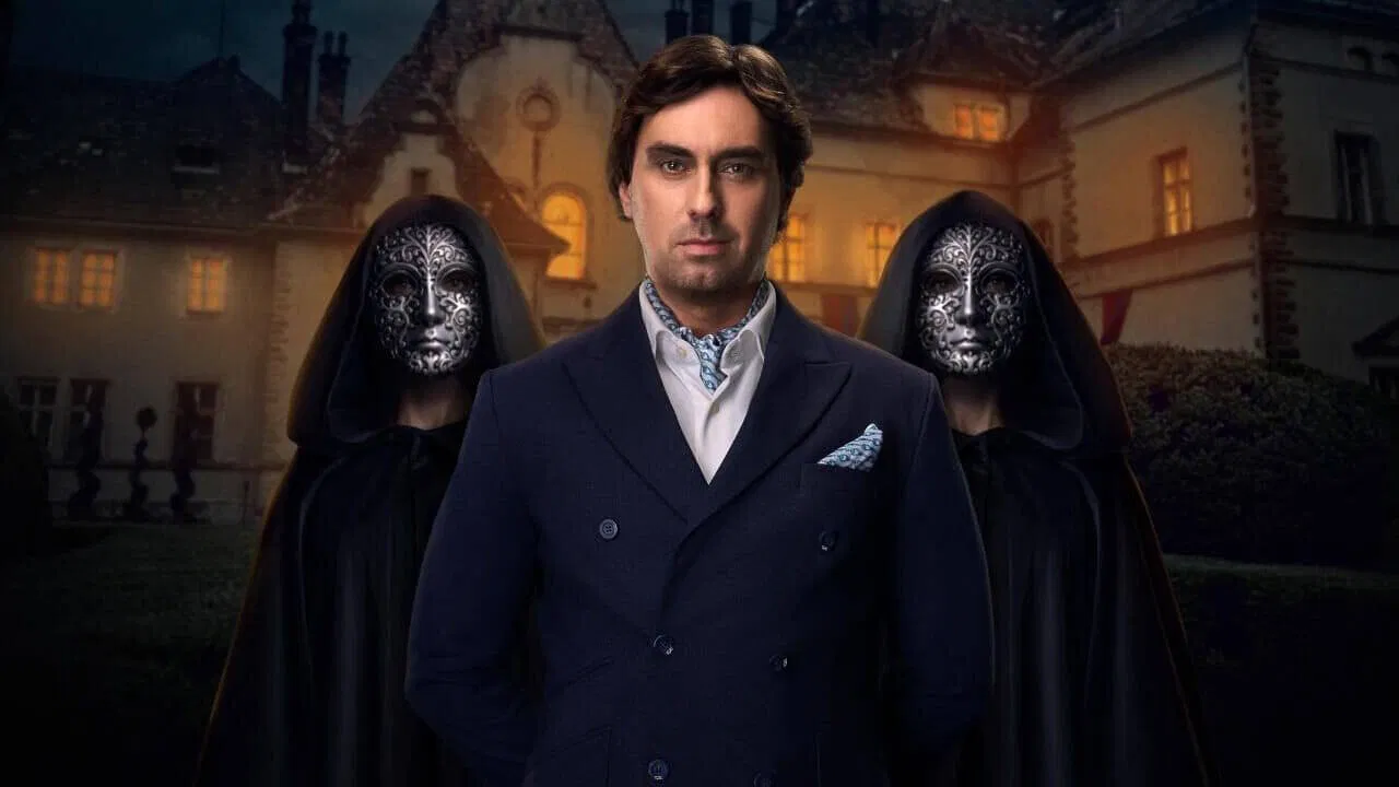 The Traitors backdrop