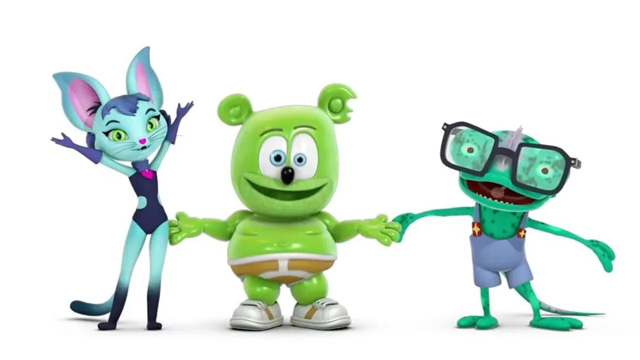 Gummy Bear & Friends backdrop