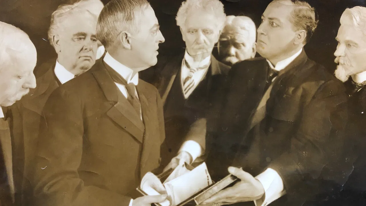 The Caillaux Case backdrop