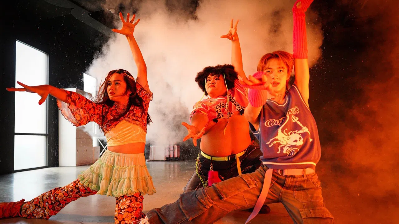 Beauty and the Beat backdrop