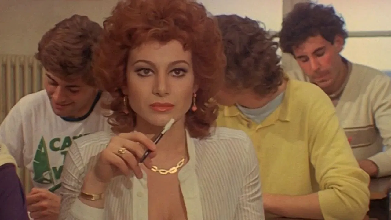 My Wife Goes Back to School backdrop