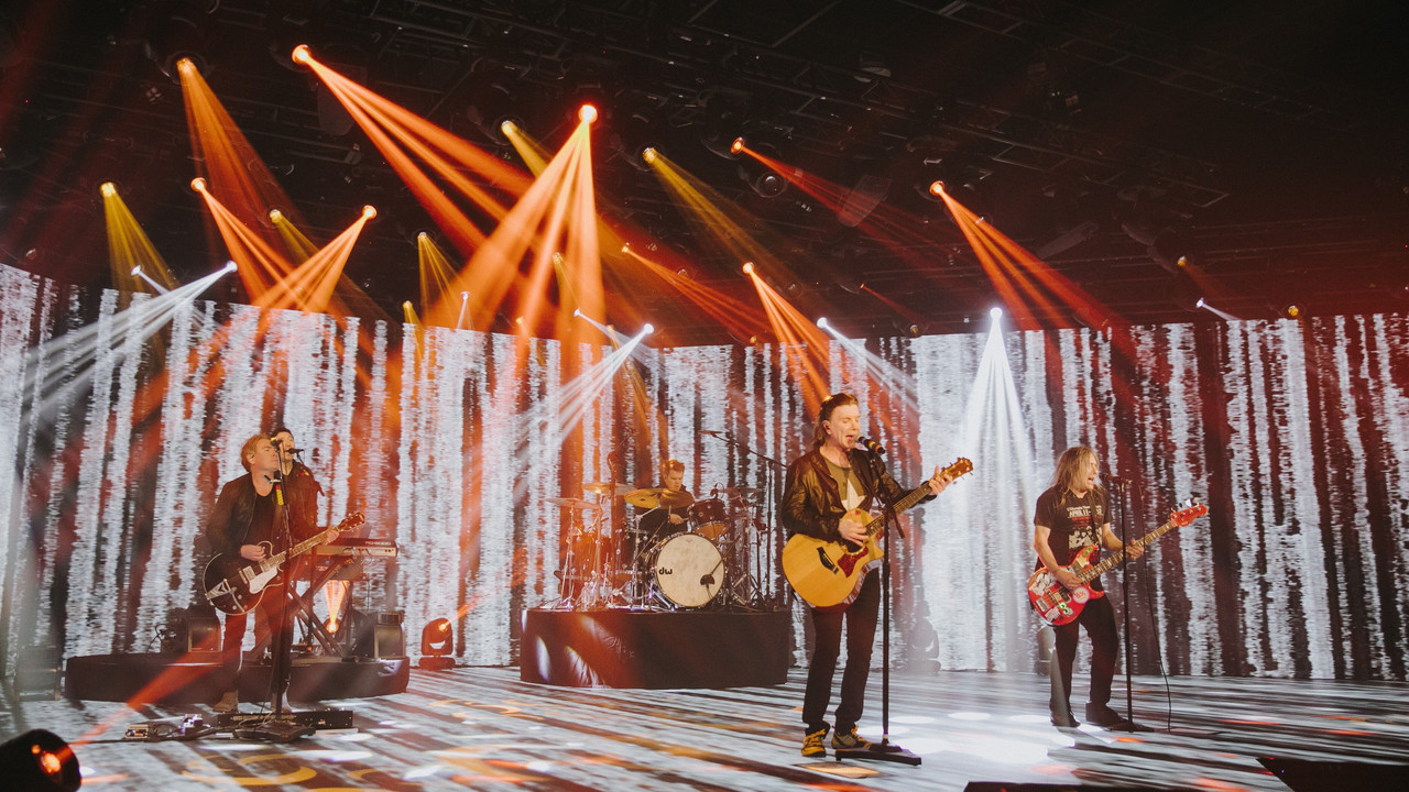 The Goo Goo Dolls - Grounded with: Virtual Rock Show backdrop