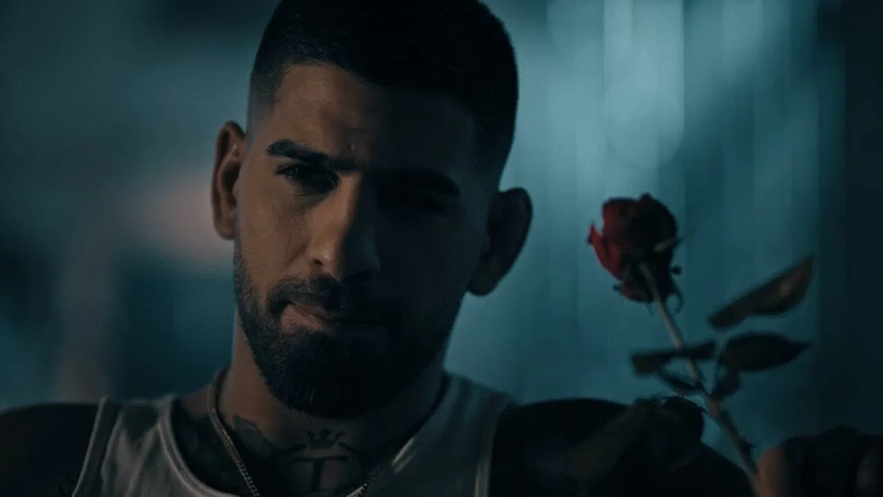 Topuria. Matador backdrop