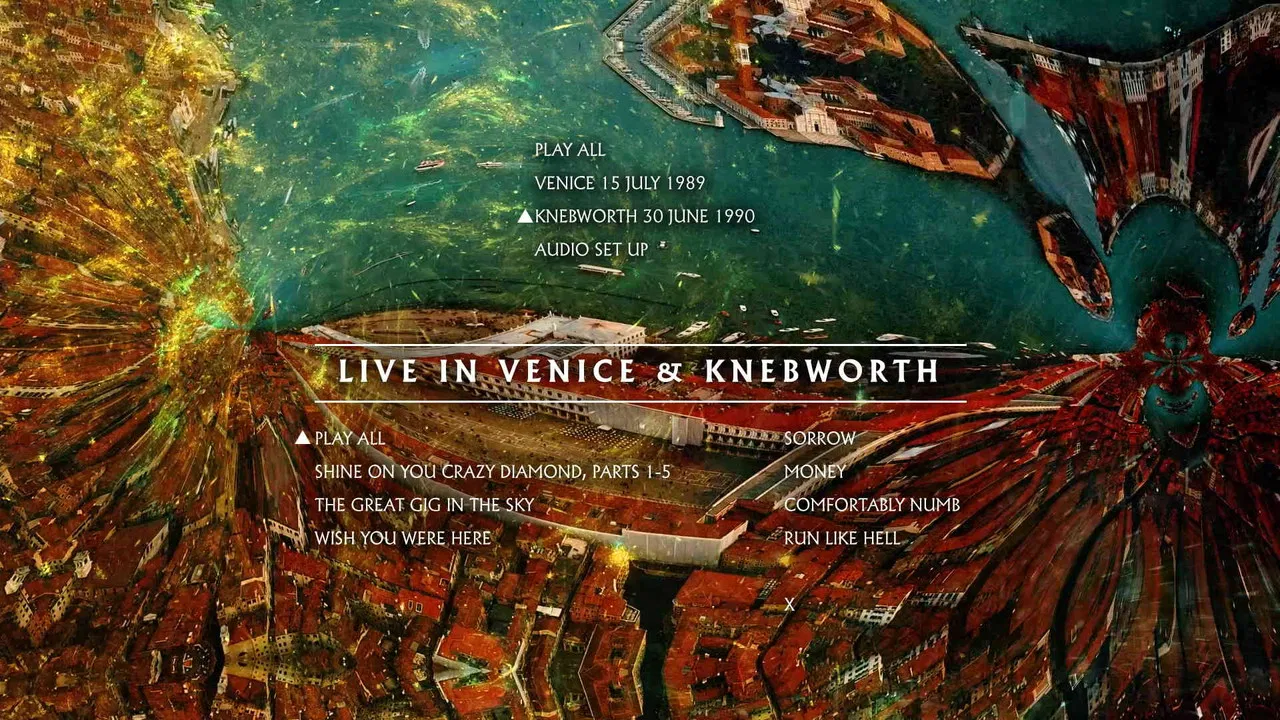 Pink Floyd: Knebworth Concert 1990 backdrop