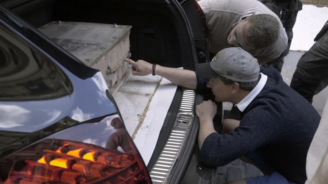 The Man Who Stole Banksy backdrop