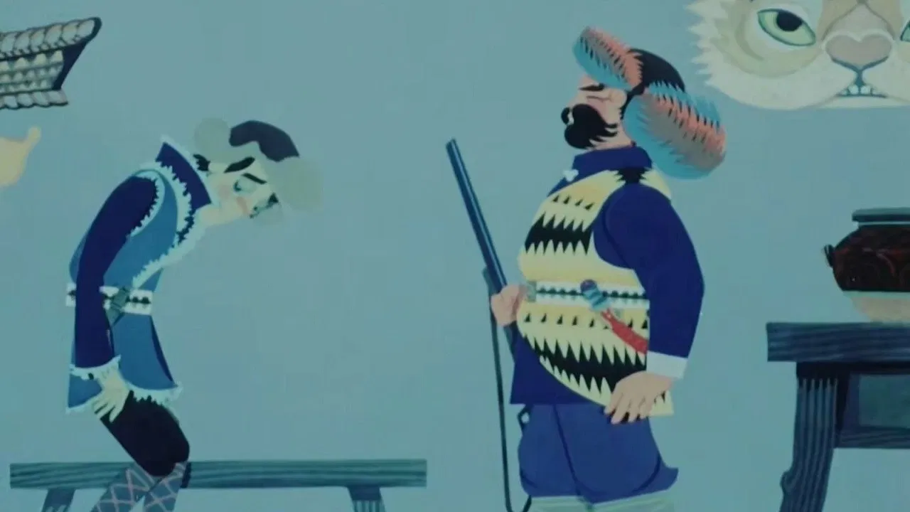 The Fox and the Hunter backdrop