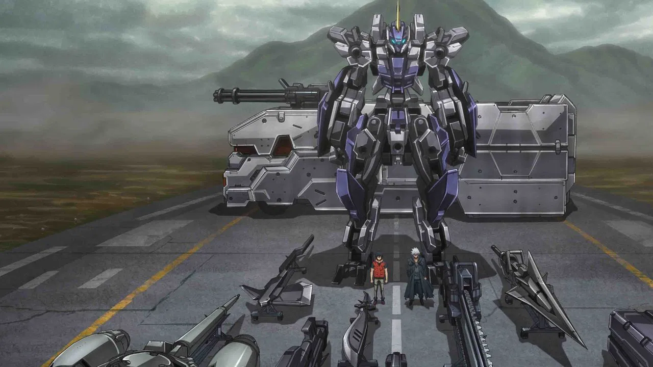 AMAIM: Warrior at the Borderline UltraSteel Ogre-Gear backdrop