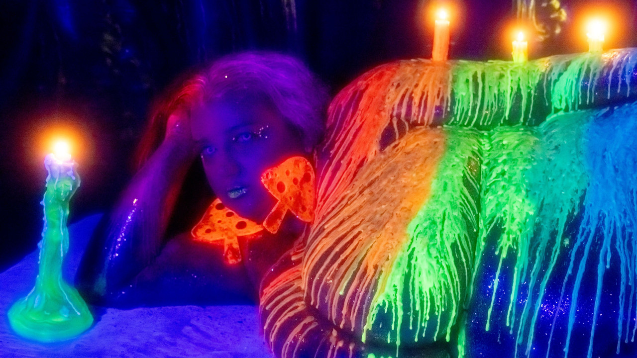 Saturated Scintillations backdrop