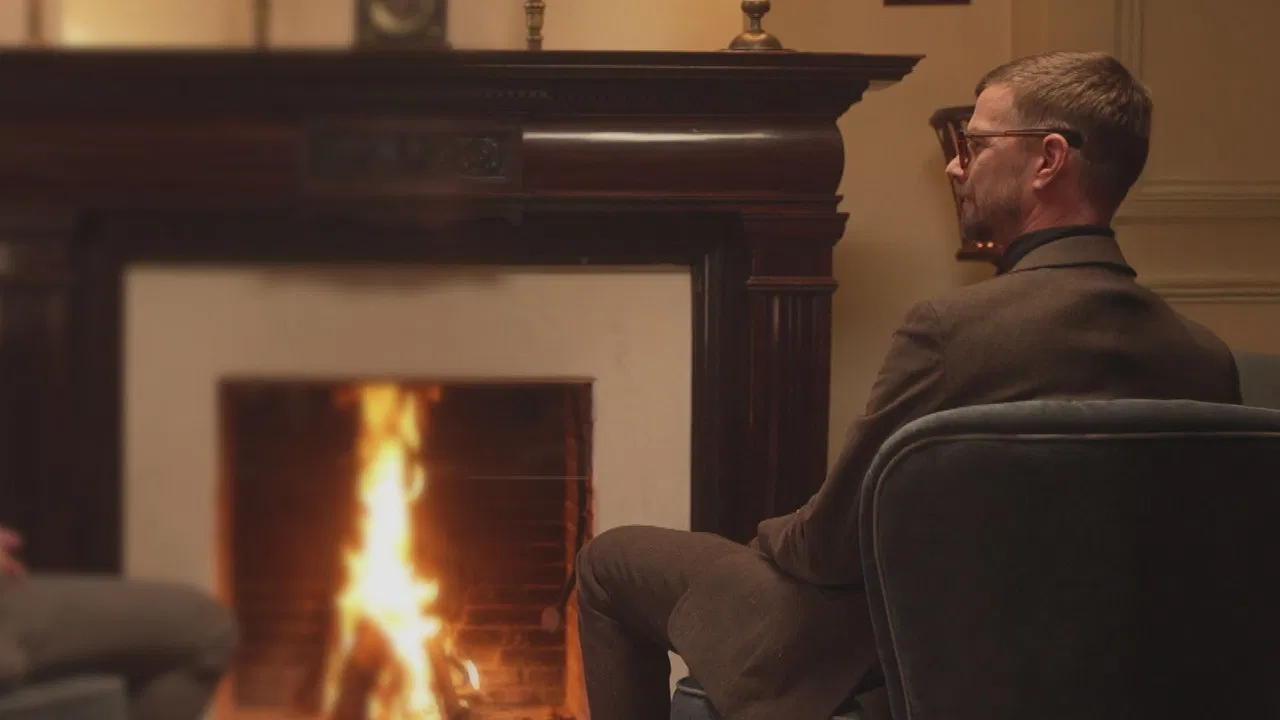 Kaminfeuer mit Joko & Klaas backdrop