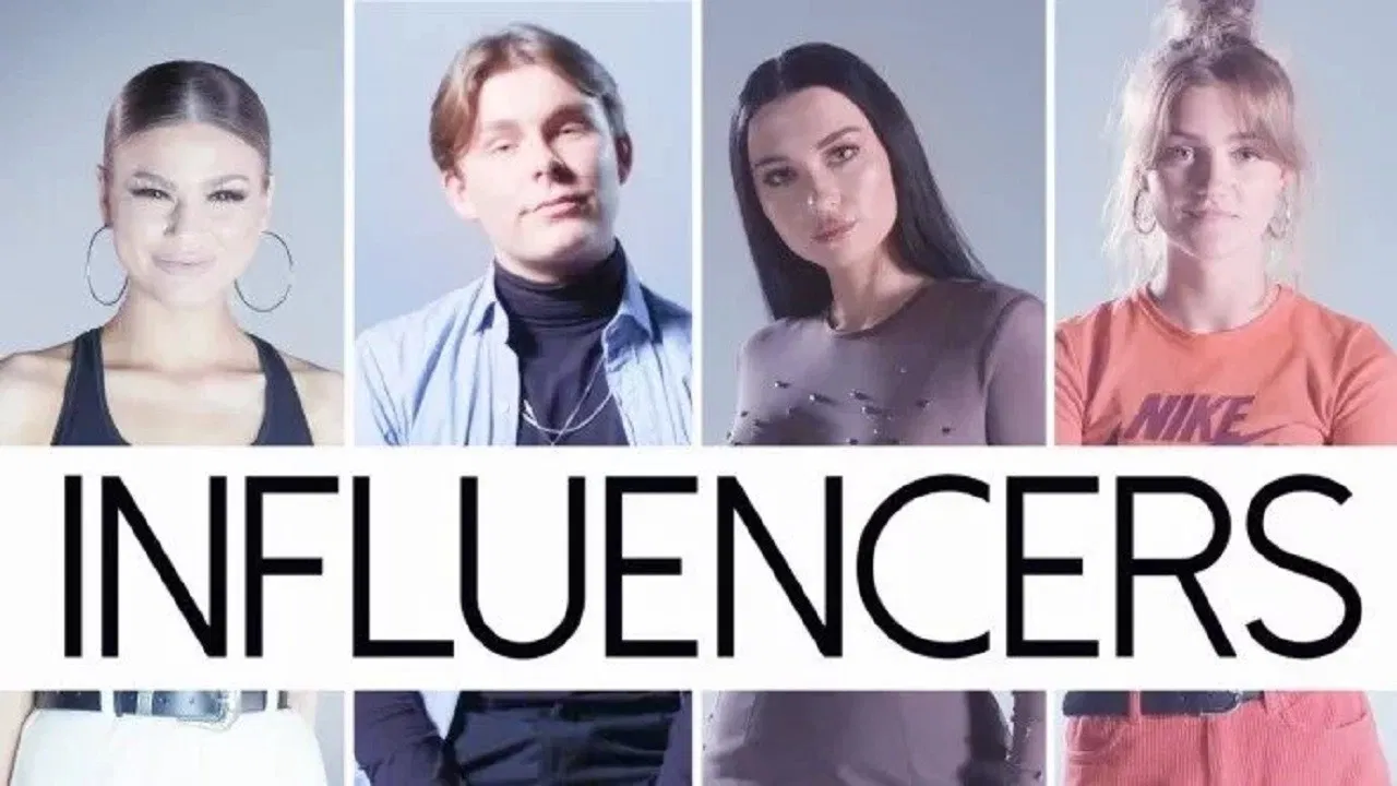 Influencers backdrop