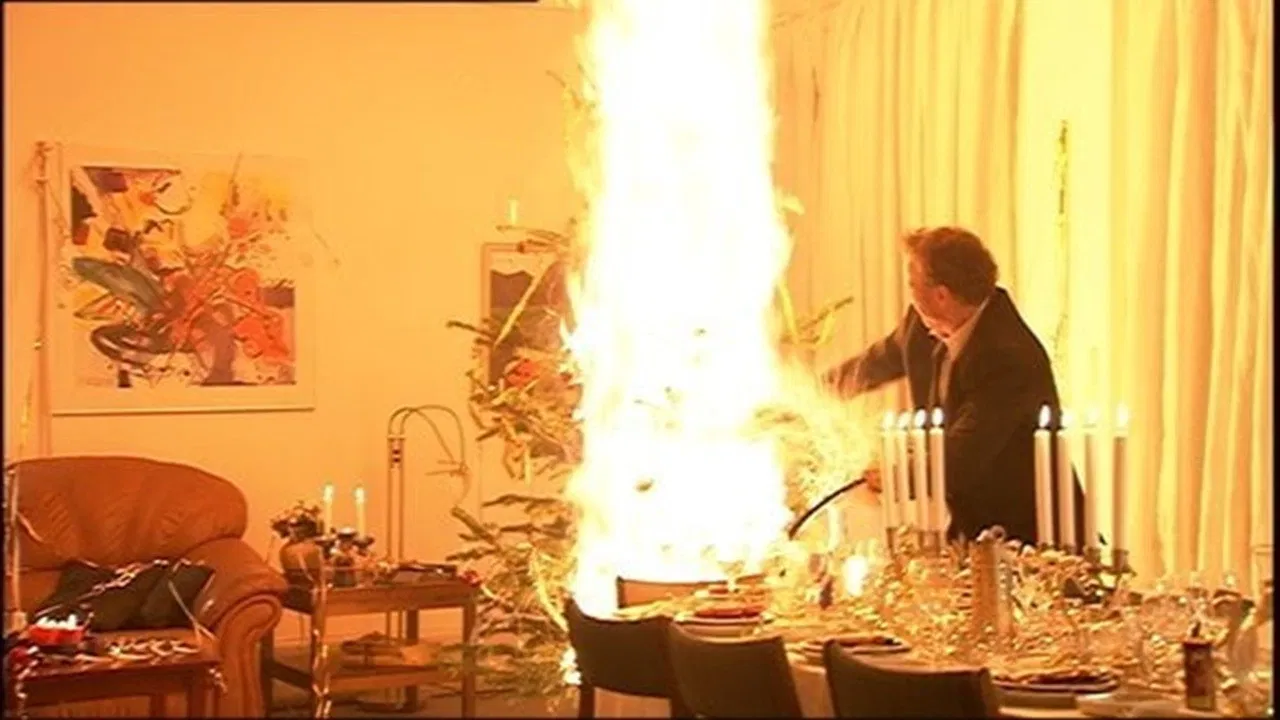 Når nytår går helt galt backdrop