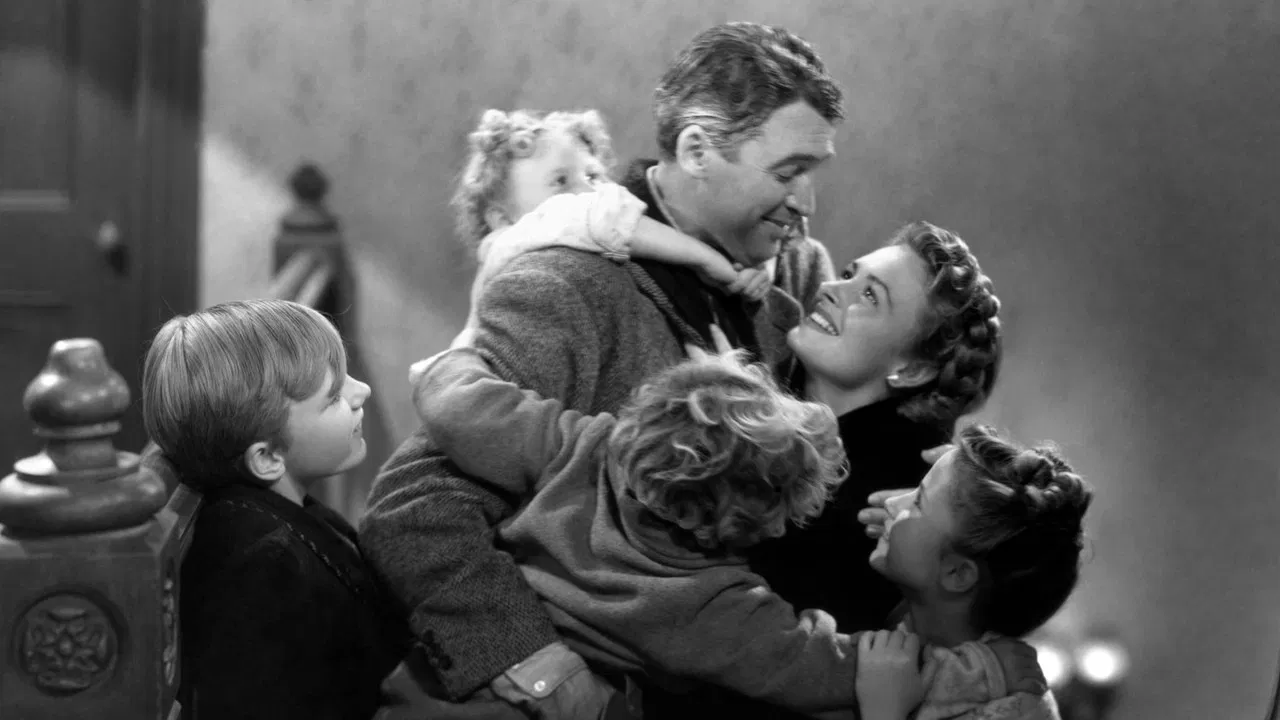 The Making of 'It's a Wonderful Life' backdrop