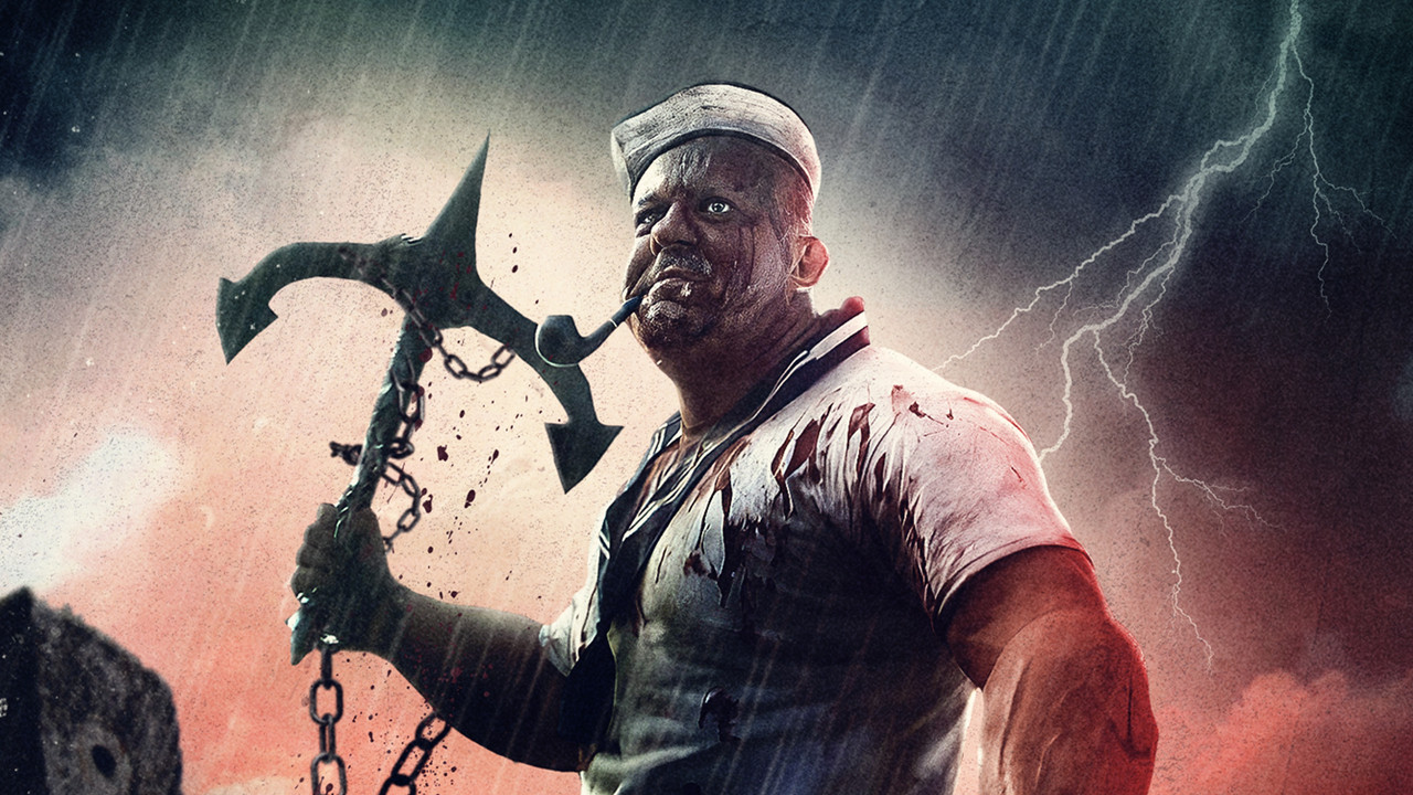 Popeye's Revenge backdrop