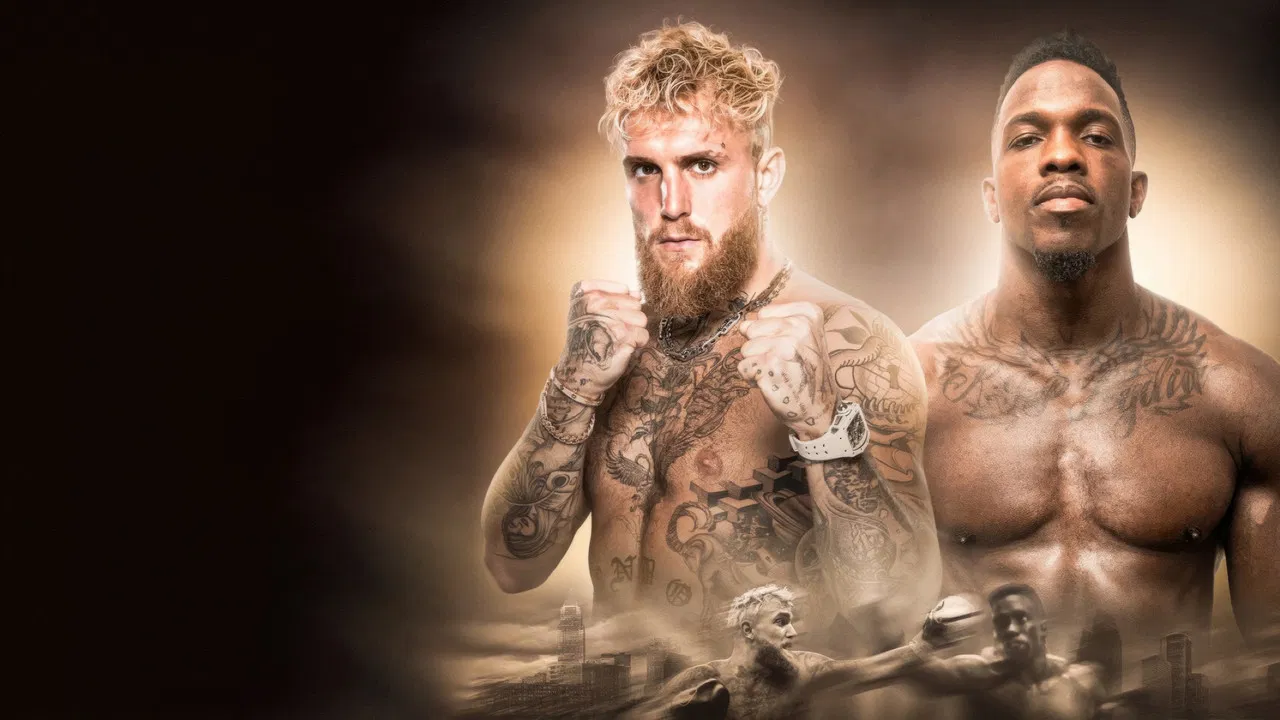 Jake Paul vs. Andre August backdrop