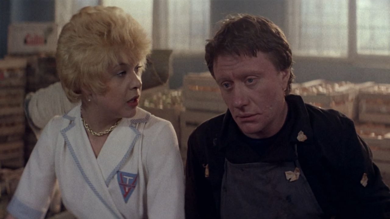 The Blonde Around the Corner backdrop