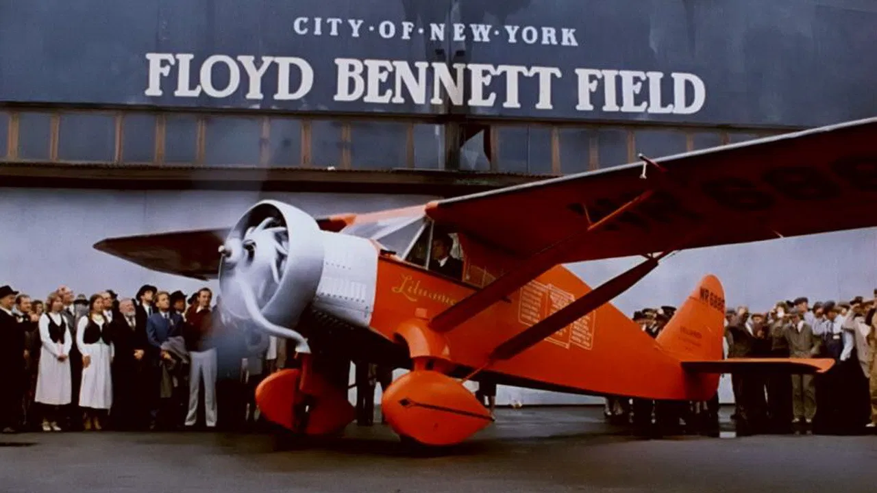 Flight Over the Atlantic backdrop