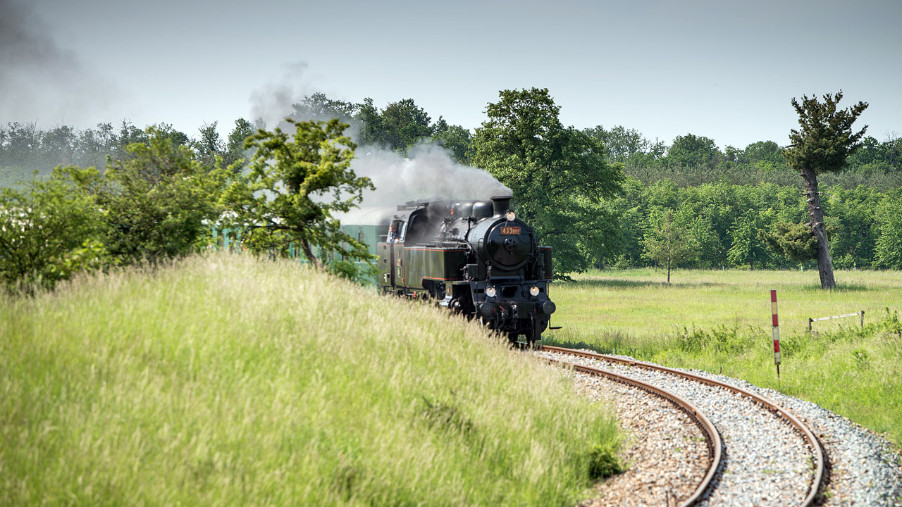 Putování s párou backdrop