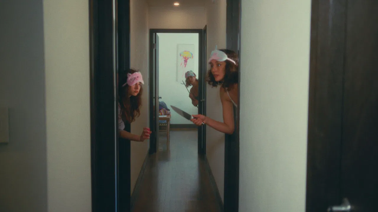 Behind Closed Doors backdrop