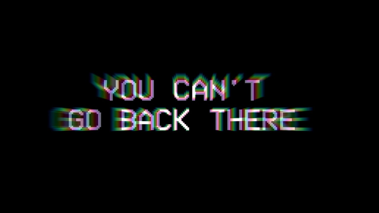 They're Never Coming Back backdrop