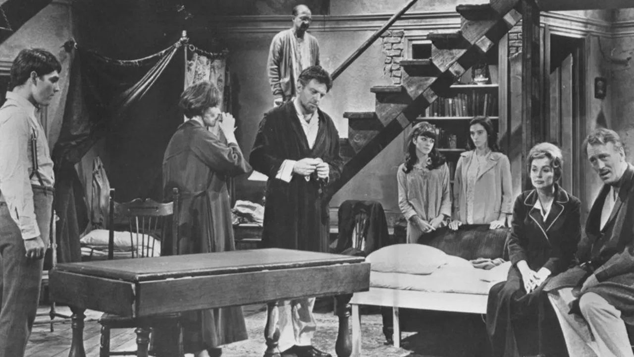 The Diary of Anne Frank backdrop